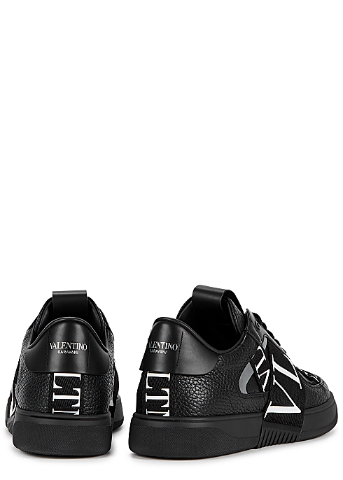turnering faglært mentalitet Valentino Valentino Garavani VL7N black leather sneakers - Harvey Nichols