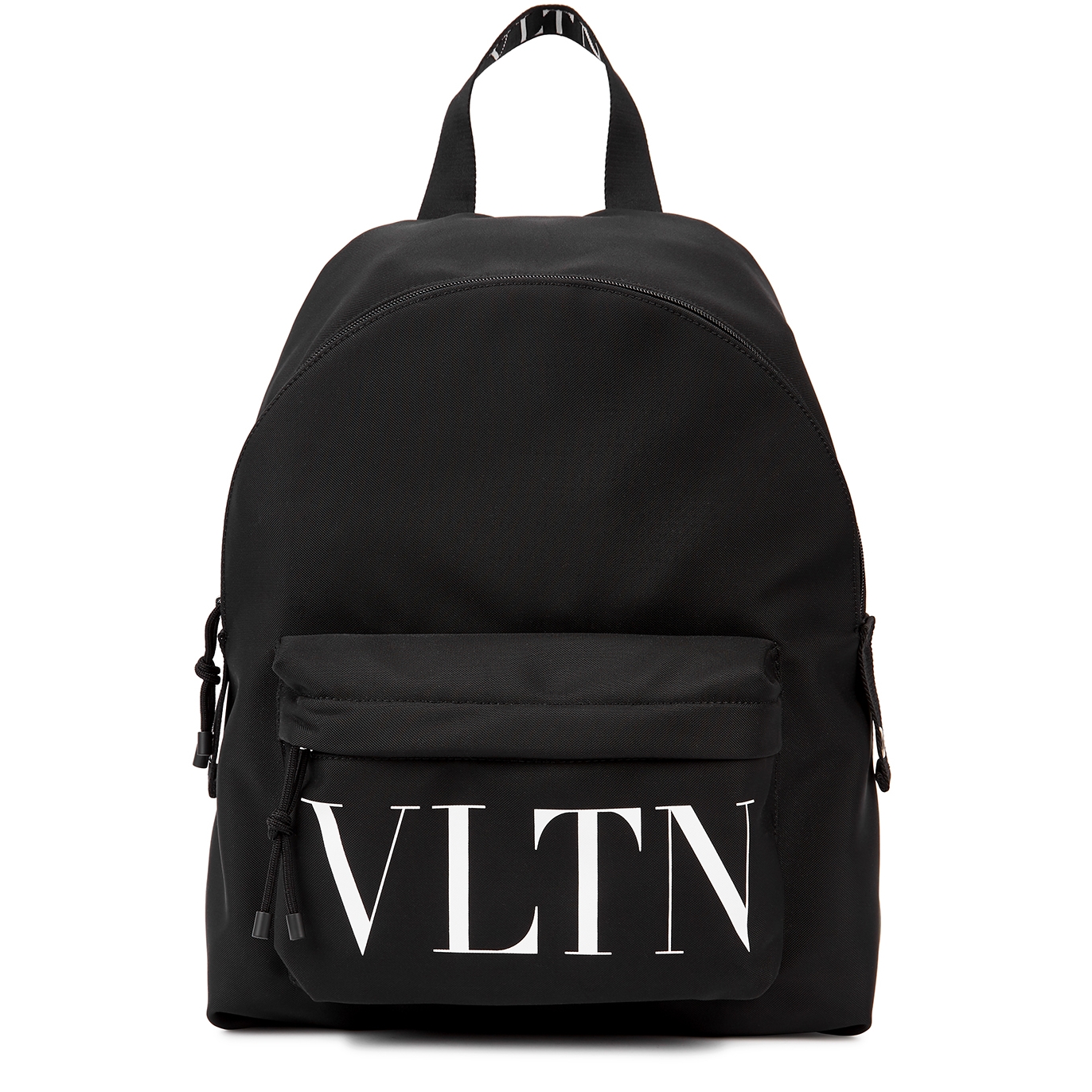 Valentino Valentino Garavani Vltn Black Nylon Backpack