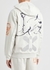 Long Now off-white hooded cotton sweatshirt - McQ Alexander McQueen