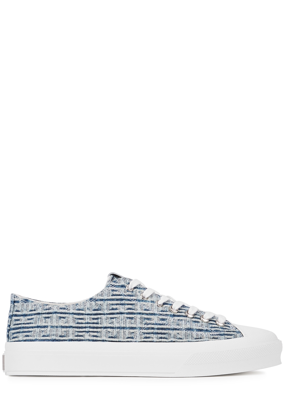 Givenchy City 4G blue denim sneakers