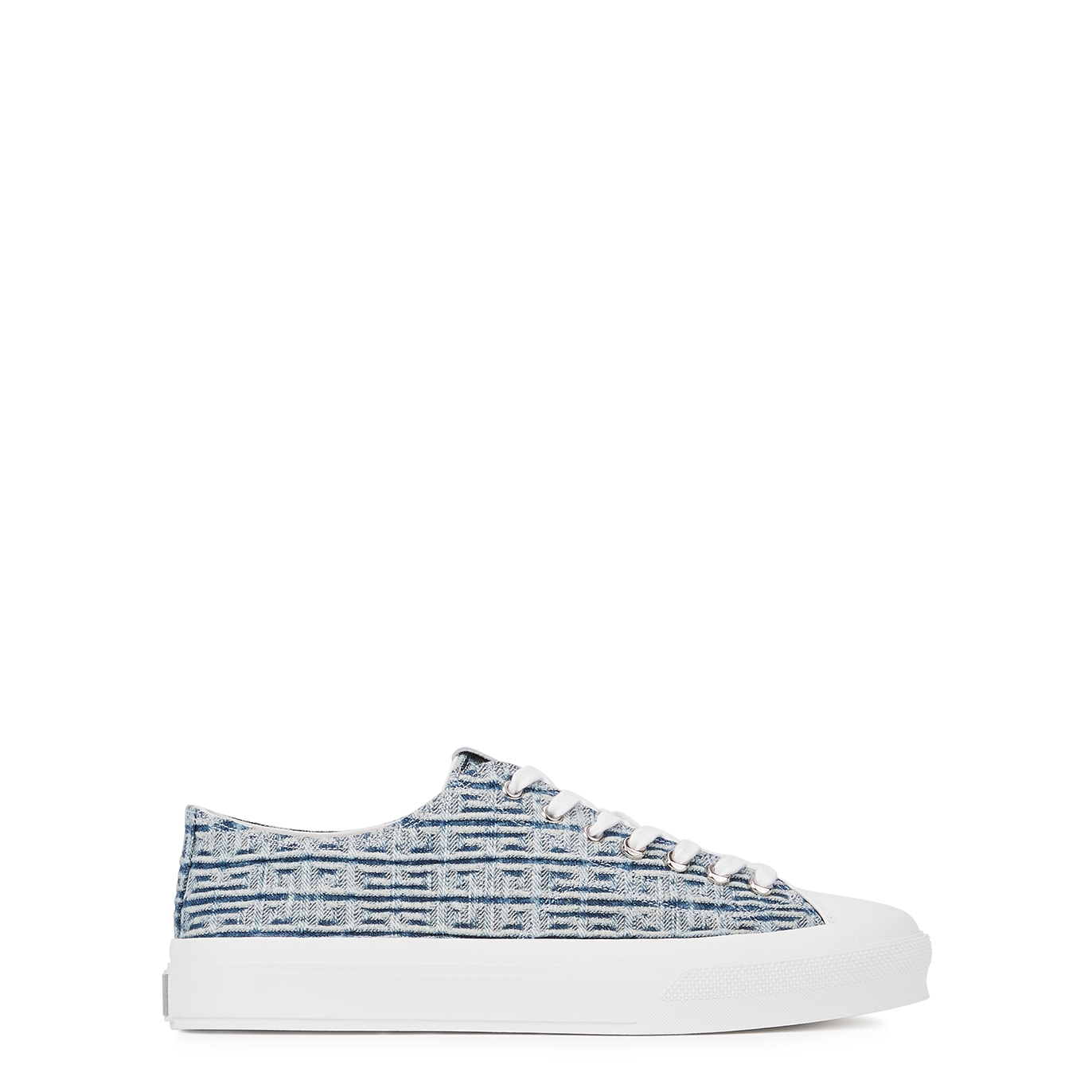 Givenchy City 4G Blue Denim Sneakers
