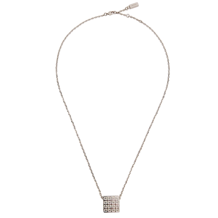 Givenchy G Square Silver-tone Necklace