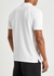 White harness piqué cotton polo shirt - Alexander McQueen