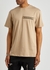 Camel logo cotton T-shirt - Alexander McQueen
