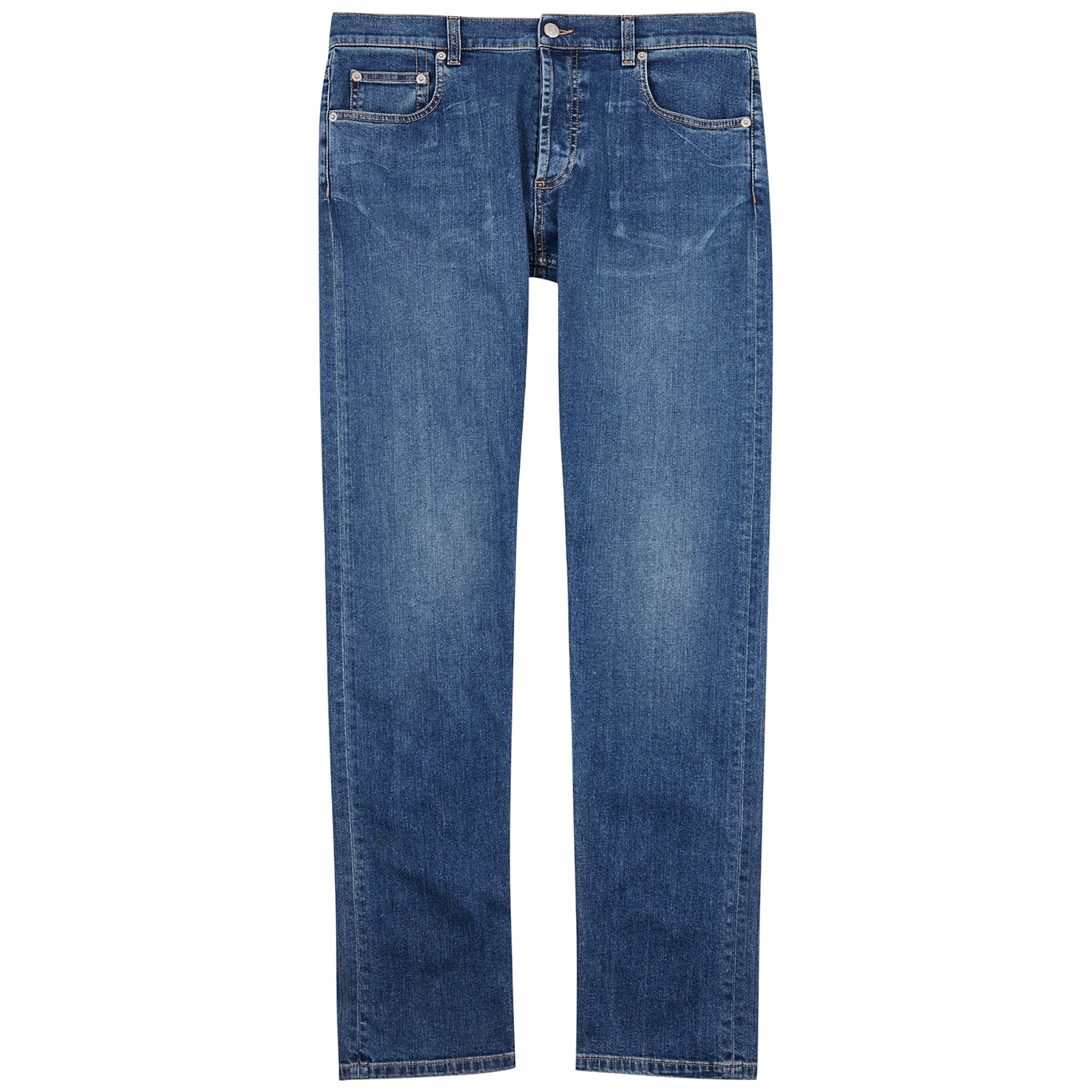 Alexander McQueen Blue Slim-leg Jeans - 52