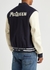 Leather and wool-blend varsity jacket - Alexander McQueen