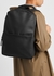 Field black rubberised backpack - Rains