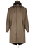 Fishtail brown rubberised raincoat - Rains