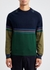 Striped cotton-blend jumper - PS Paul Smith