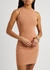 VB Body blush stretch-knit mini dress - Victoria Beckham