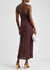 Leanna bow-embellished silk dress - RIXO
