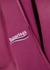 Fuchsia logo wide-leg cotton sweatpants - Balenciaga