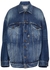 Blue oversized denim jacket - Balenciaga