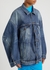 Blue oversized denim jacket - Balenciaga