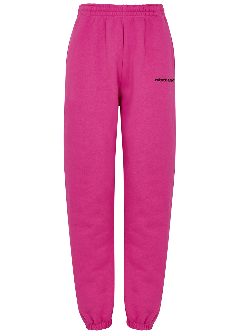 ROTATE Sunday Mimi pink cotton sweatpants - Harvey Nichols