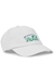 White embroidered cotton cap - ROTATE Sunday
