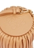 Bracelet brown pleated leather clutch - Loewe