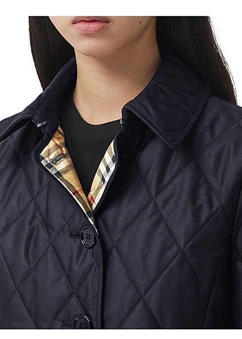 Burberry Diamond quilted thermoregulated jacket - Harvey Nichols
