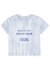 Tie-dyed logo-print cotton T-shirt - Acne Studios