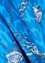 Blue printed swimsuit - Ganni