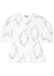 White floral-print cotton-poplin blouse - Ganni