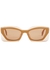 Fendi Feel layered cat-eye sunglasses - Fendi