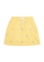 KIDS Yellow logo-embroidered cotton skirt (7-8 years) - Polo Ralph Lauren