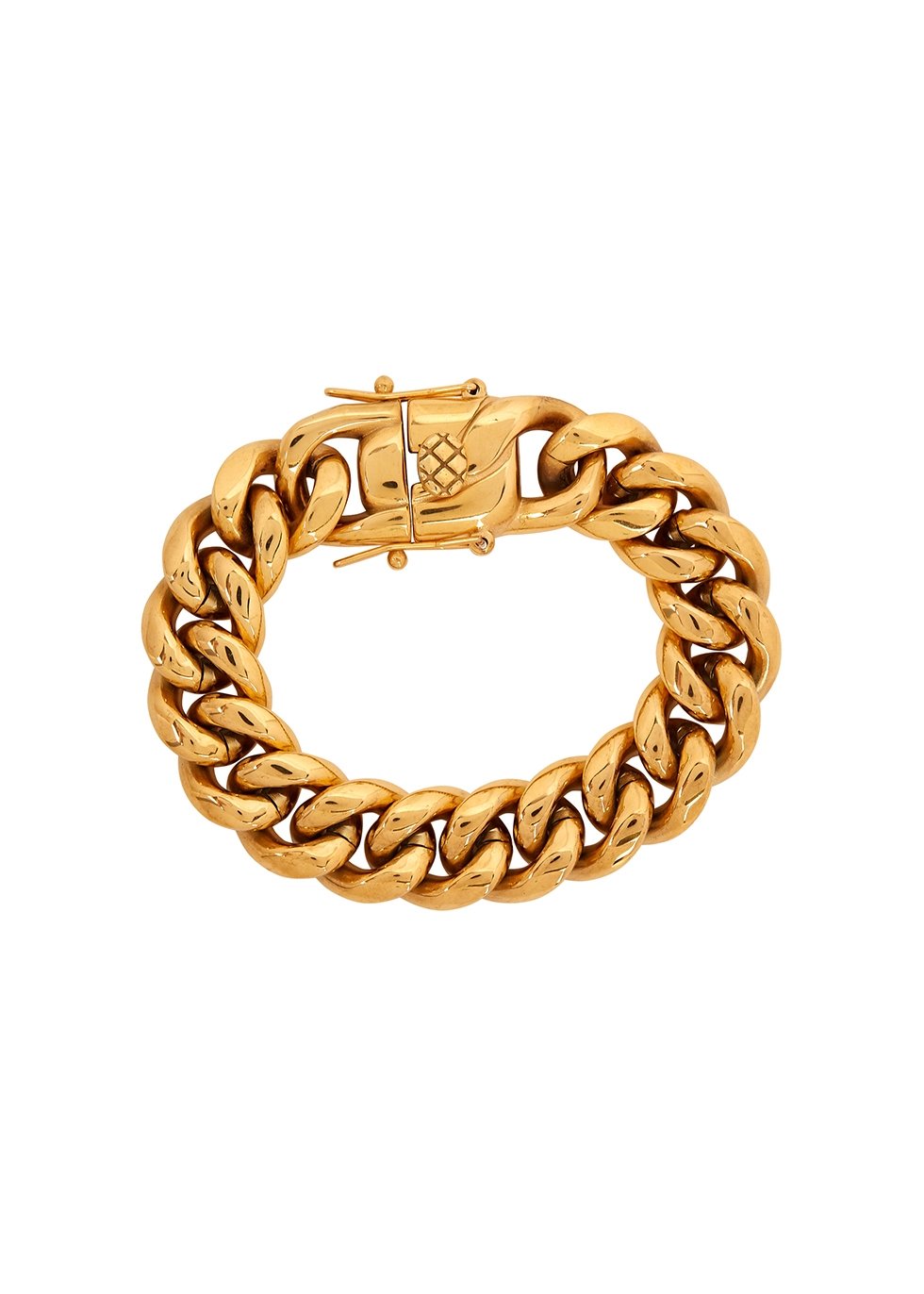 FALLON Ruth Curb gold-plated bracelet - Harvey Nichols