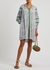Jessica blue floral-print mini dress - Diane von Furstenberg