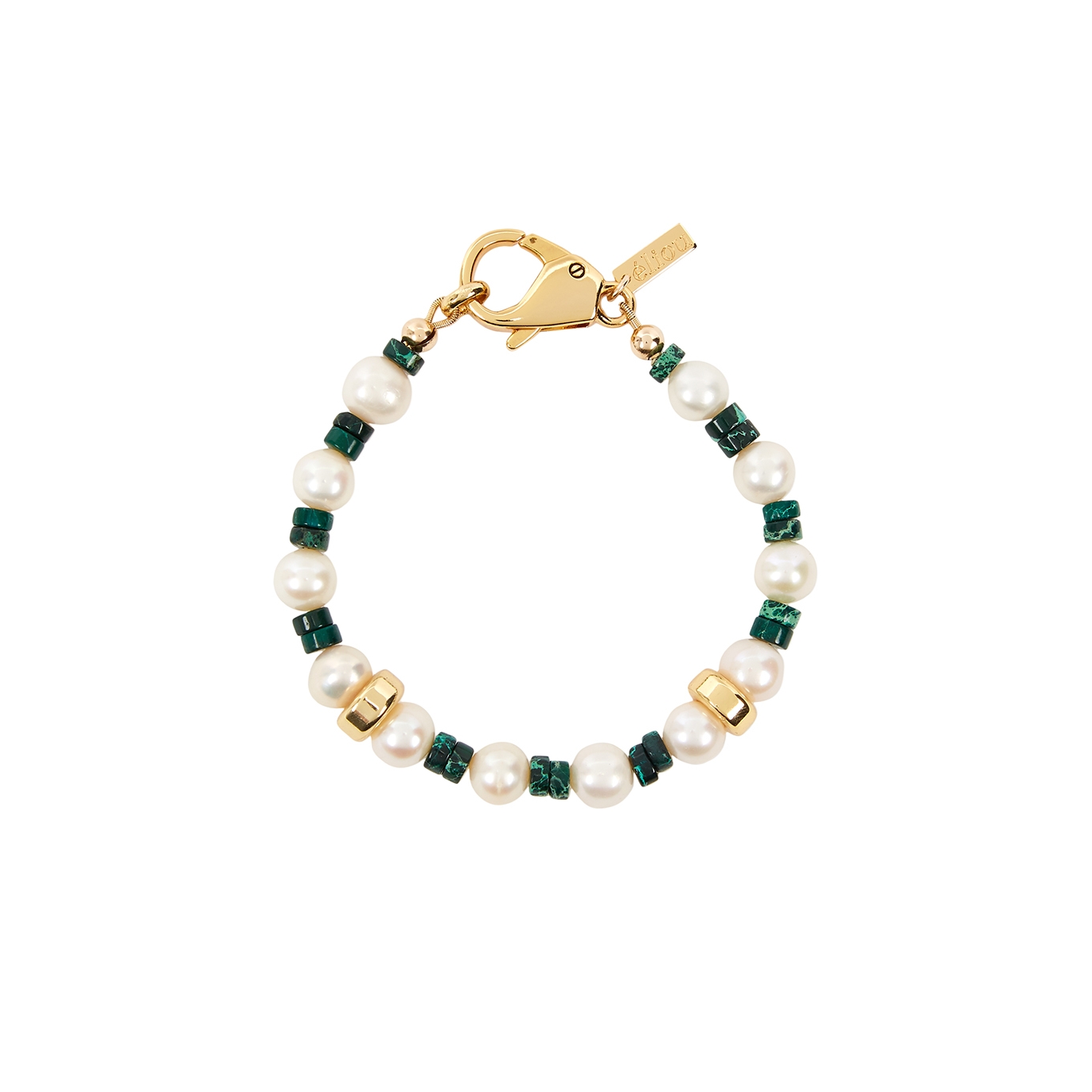 Eliou Nevali Pearl Beaded Bracelet - Green - One Size