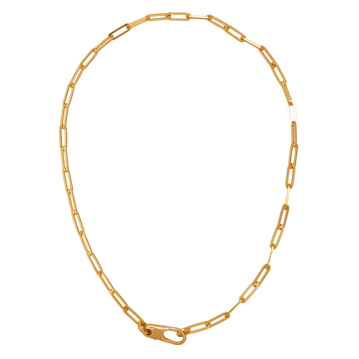 Otiumberg Carabiner Gold Vermeil Chain Necklace