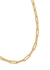 Carabiner gold vermeil chain necklace - Otiumberg