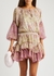 Viviana floral-print chiffon mini dress - MISA