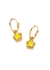 Good Vibes 18kt gold-plated flower hoop earrings - Missoma