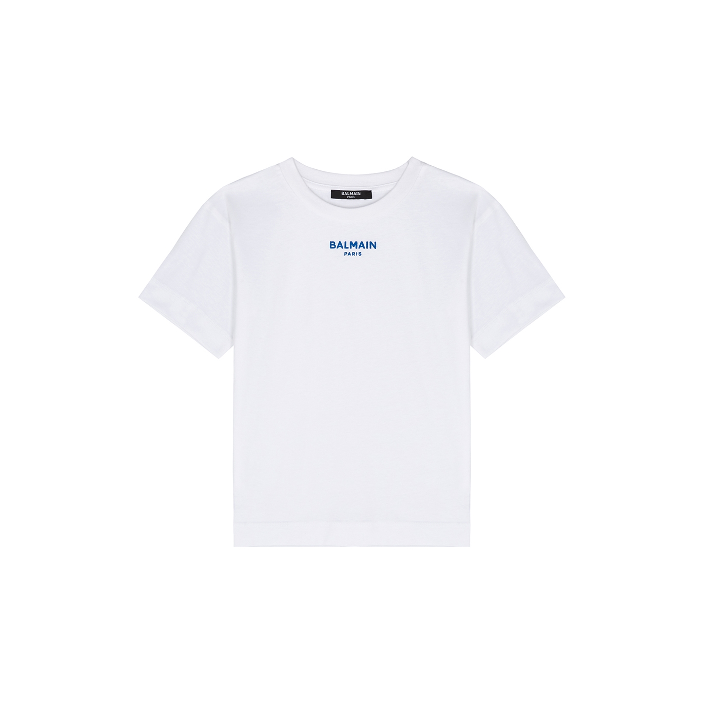 Balmain Kids White Logo Cotton T-shirt (4-10 Years) - 8 Years