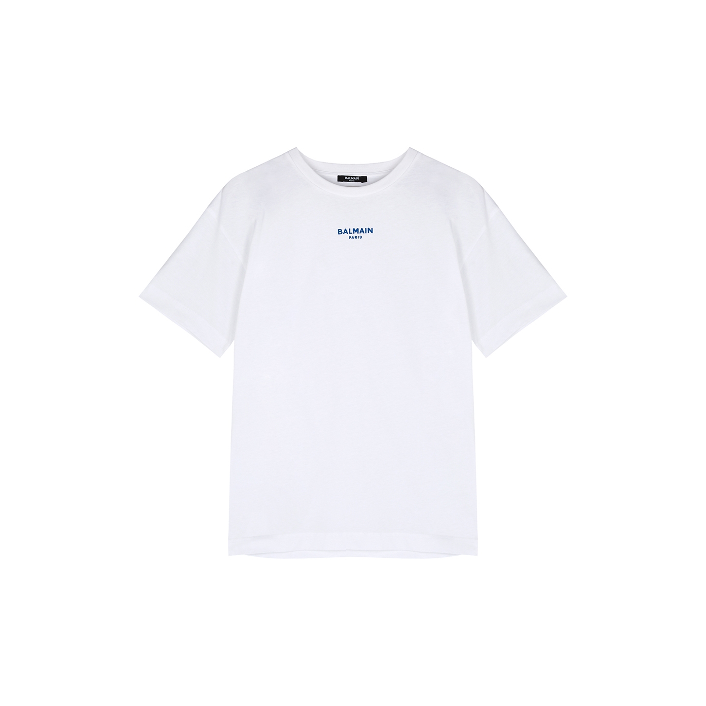 Balmain Kids White Logo Cotton T-shirt (12-14 Years) - 13YR