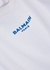 KIDS White logo cotton T-shirt (12-14 years) - Balmain