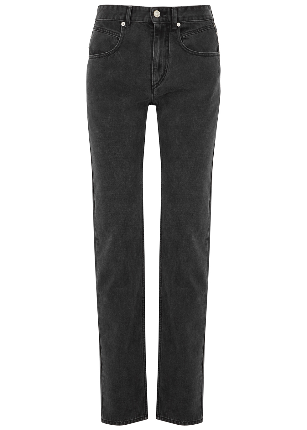 Vanda black slim-leg jeans Harvey Nichols Women Clothing Jeans Slim Jeans 