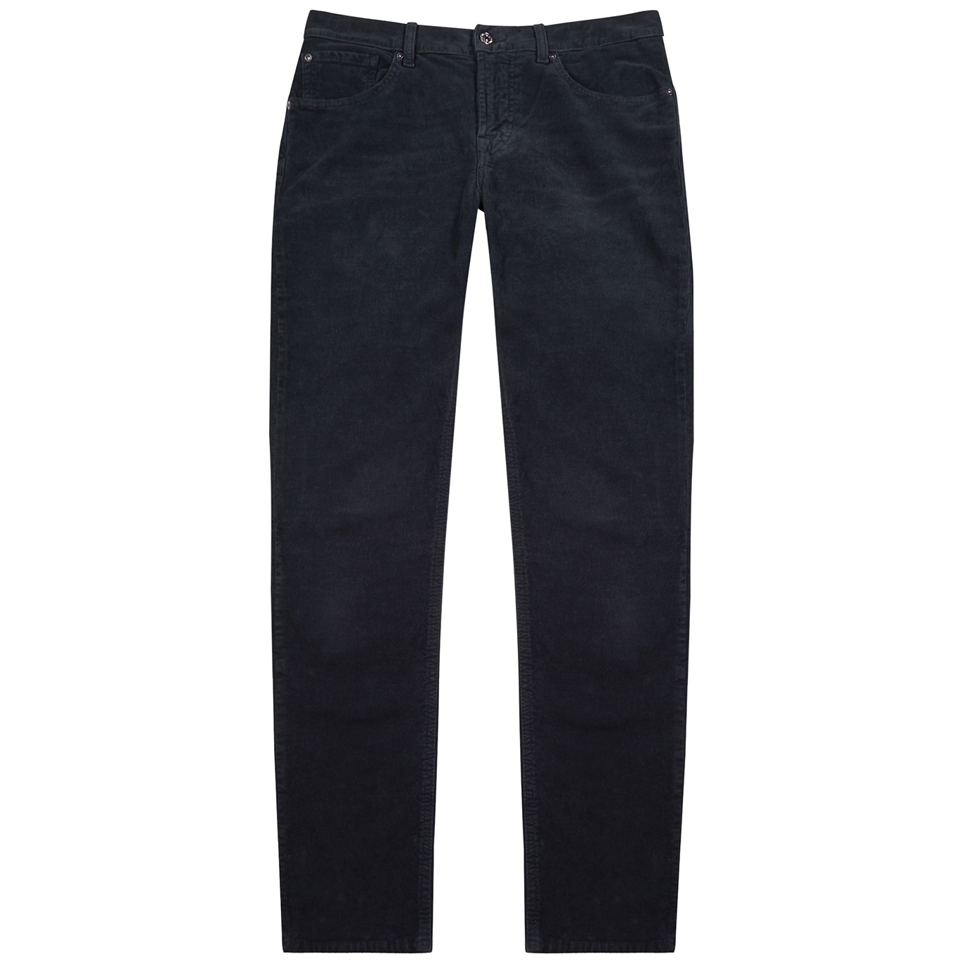 7 For All Mankind Slimmy Tapered Navy Corduroy Jeans - W34
