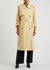 Yellow double-breasted cotton-blend trench coat - 3.1 Phillip Lim