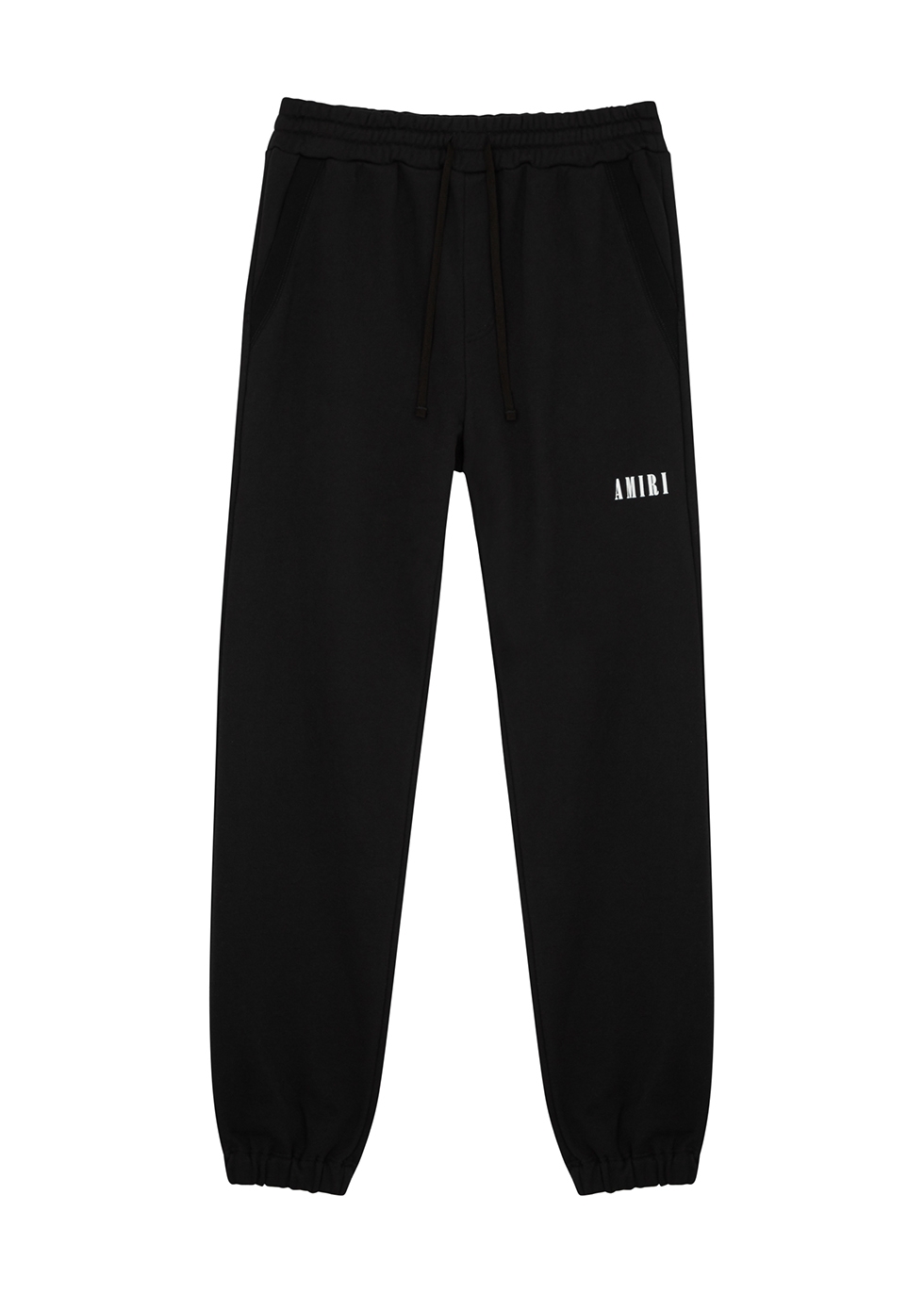 Amiri KIDS Black logo-print cotton sweatpants (4-12 years) - Harvey Nichols