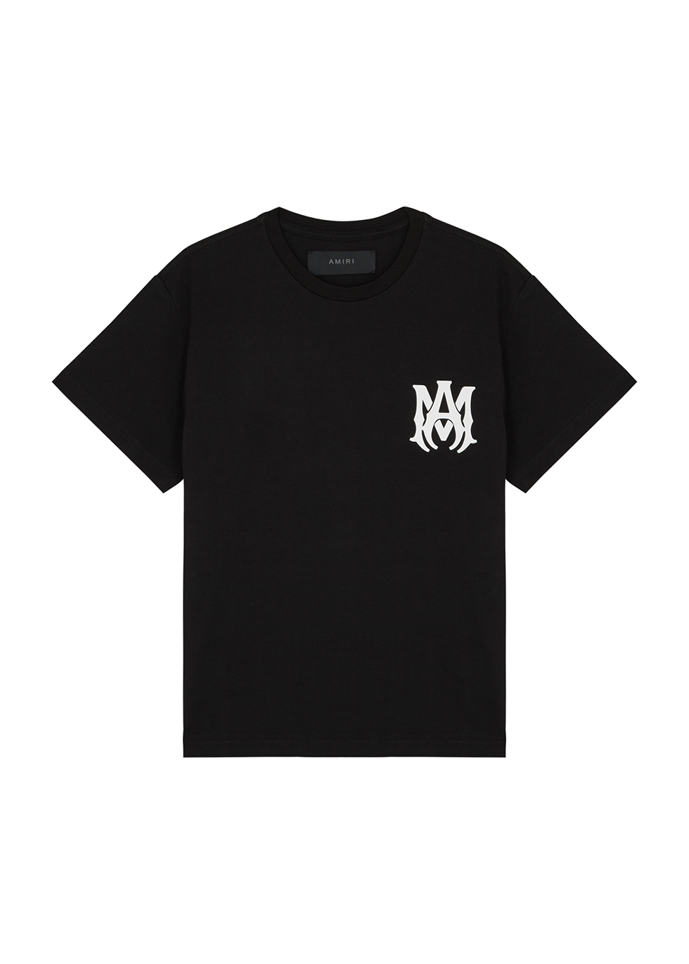 Amiri KIDS Black logo-print cotton T-shirt (4-12 years) - Harvey Nichols