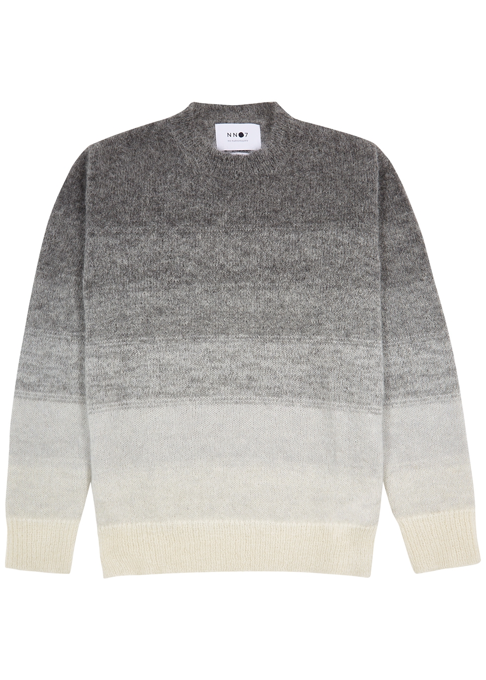 NN07 Grey ombré wool-blend jumper - Harvey Nichols