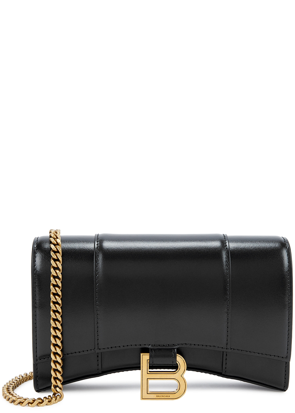 Mua Túi Đeo Vai Balenciaga Wallet Black Calf Leather Shoulder Bag Màu Đen  Nhũ  Balenciaga  Mua tại Vua Hàng Hiệu h043232