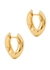 Loop XXS gold-tone hoop earrings - Balenciaga