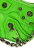 Le Cagole mini green leather cross-body bag - Balenciaga