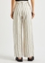 Cymbaria striped linen-blend trousers - BY MALENE BIRGER