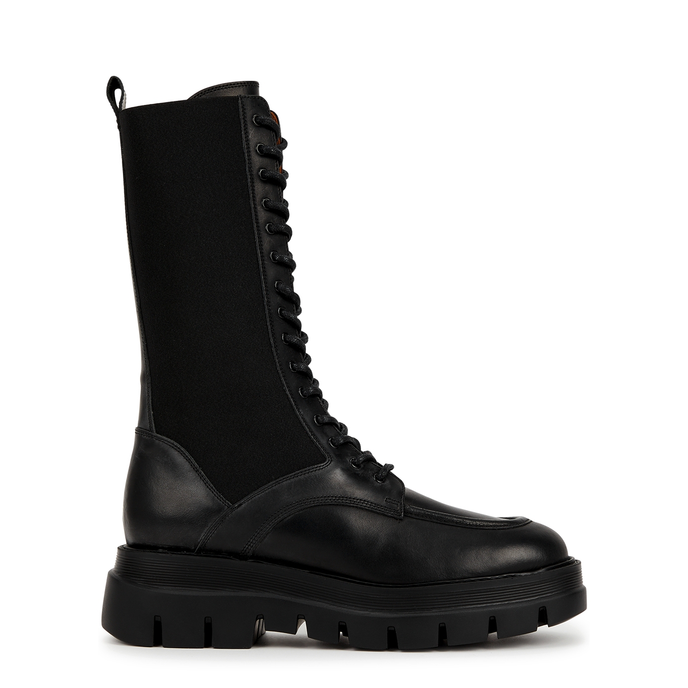 Atp Atelier Merlo 50 Leather Combat Boots - Black - 7