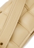Padded Cassette Intrecciato sand leather belt bag - Bottega Veneta
