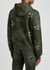 Army logo hooded cotton sweatshirt - Amiri